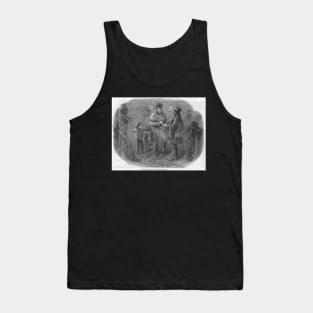 The Victorian Christmas Waits 1848 Tank Top